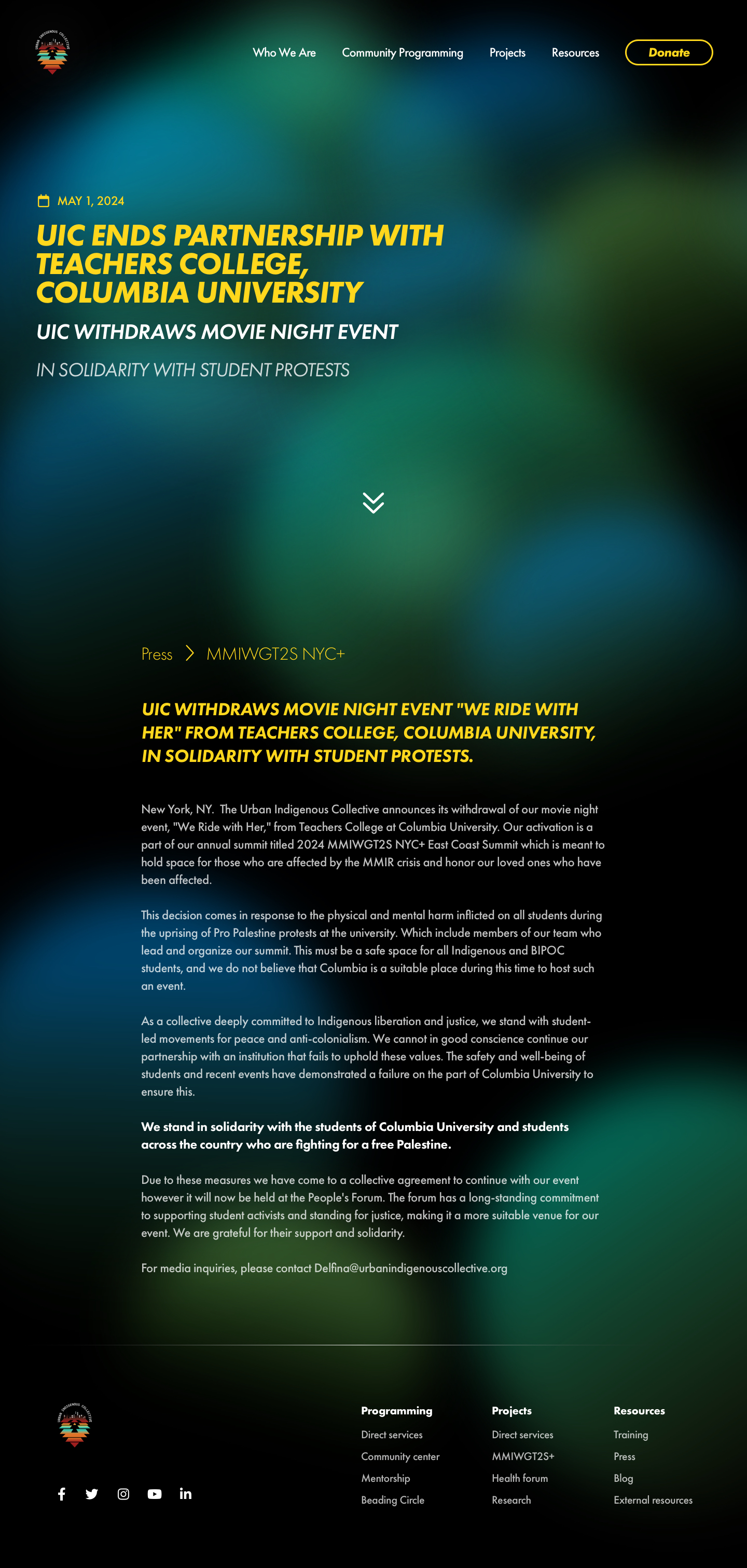 UIC press and blog